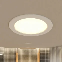 Prios LED-indbygningslampe Rida, 3 enheder, hvid, 23 cm, 25W, CCT, IP44