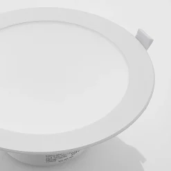 Prios LED-indbygningslampe Rida, 3 enheder, hvid, 23 cm, 25W, CCT, IP44