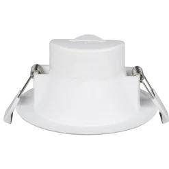 Prios LED-indbygningslampe Rida, sæt med 3, hvid, 19 cm, CCT, IP44