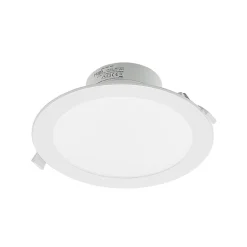 Prios LED-indbygningslampe Rida, 10stk, hvid, 23cm, 25W, CCT, IP44
