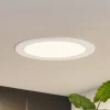 Prios LED-indbygningslampe Cadance, hvid, 22 cm, CCT, IP44