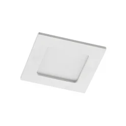Prios LED-indbygningslampe Helina, hvid, 11,5 cm, dæmpbar