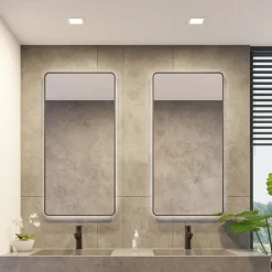 Prios LED-indbygningslampe Helina, hvid, 11,5 cm, dæmpbar