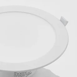 Prios LED-indbygningsspot Rida, hvid. Ø 23 cm, 30W, CCT, IP44