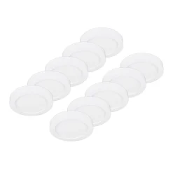 Prios LED-loftlampe Edwina, hvid, 23 cm, sæt med 10 stk