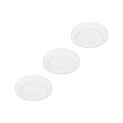 Prios LED-loftlampe Edwina, hvid, 23 cm, sæt med 3 stk