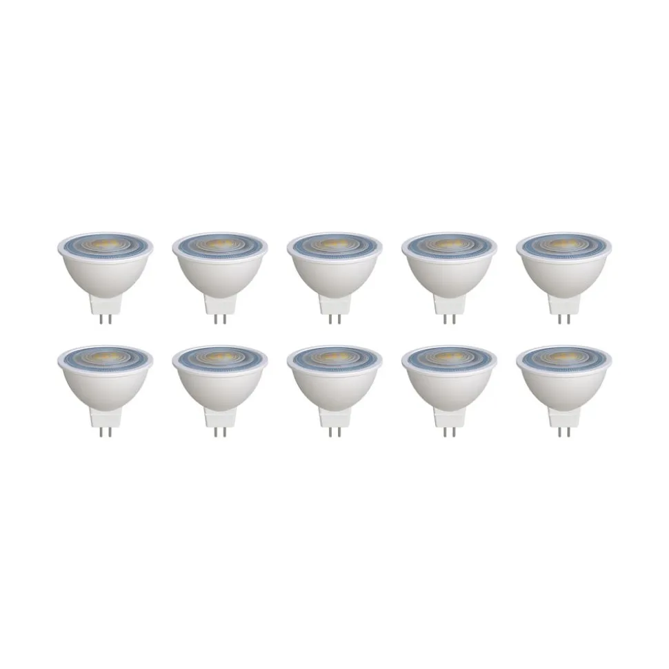 Prios LED-reflektor GU5.3 7.5W 621lm 36° hvid 830 sæt med 10 stk