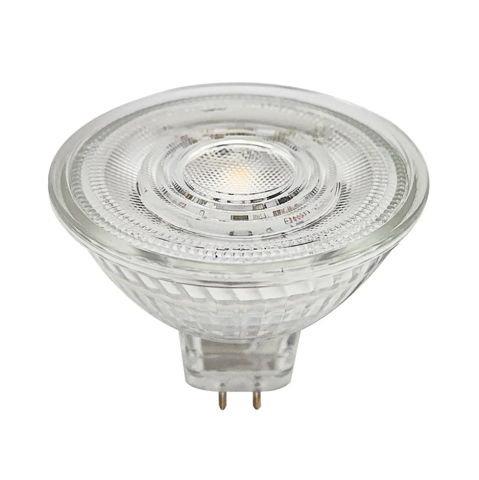 Prios LED-reflektorpære GU5.3 4,9W 500lm 36° klar 827
