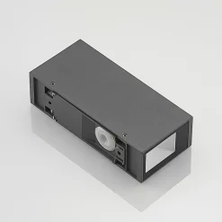 Prios Loriava LED udendørs væglampe i mørkegrå