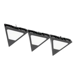 Prios Odia LED-underskabsbelysning, sort, 3 stk