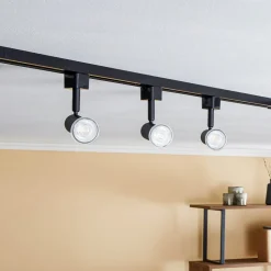 Prios Okko 1 lyskilde skinnesystem 3 lyskilder sort