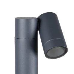 Prios spot med jordspyd Tulimar, højde 40 cm, antracit, aluminium