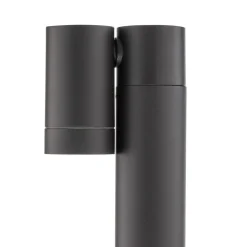 Prios spot med jordspyd Tulimar, højde 40 cm, antracit, aluminium