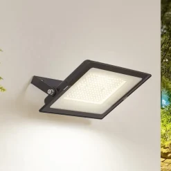 Prios udendørs LED-spot Maikel, 150W, 12000lm, metal