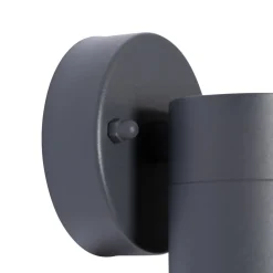 Prios udendørs væglampe Tulimar, 1 lyskilde, antracit, metal