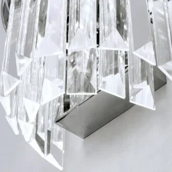 Prism LED-væglampe med up- and downlight, krom