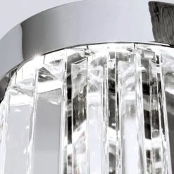 Prism LED-væglampe med up- and downlight, krom