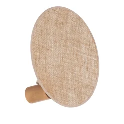 Pulse væglampe, jute-skærm, naturbrun, Ø 30 cm