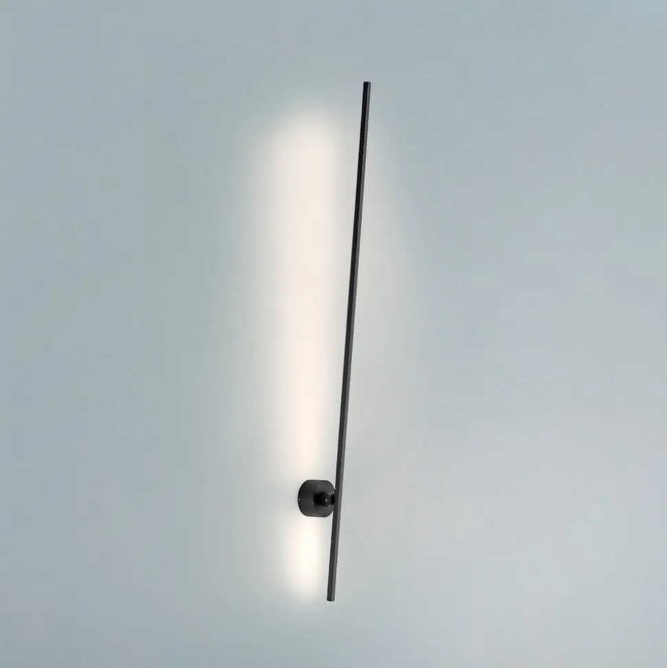 PURE Grafo LED-væglampe, sort