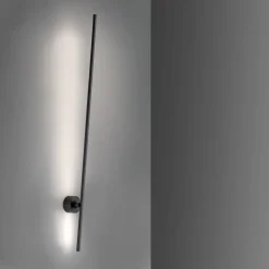 PURE Grafo LED-væglampe, sort