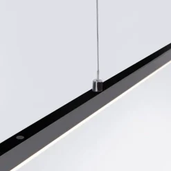 PURE LED hængelampe Lite, antracit, 160 cm, CCT, dæmpbar