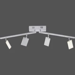 PURE Mira loftlampe 4 lk, fjernbetjening CCT, alu