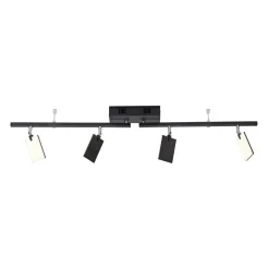 PURE Mira loftlampe 4 lk, fjernbetjening CCT, sort