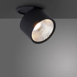 PURE Nola LED-loftlampe, 1 lyskilde, sort