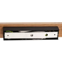 Quitani Elis LED-væglampe, eg/sort