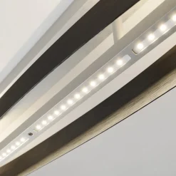 Quitani LED-loftslampe Lian, sort/aluminium