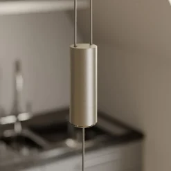 Quitani LED-pendel Lian, egetræ