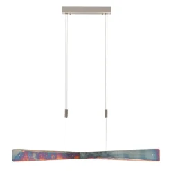 Quitani LED-pendel Lian, guldoxideret