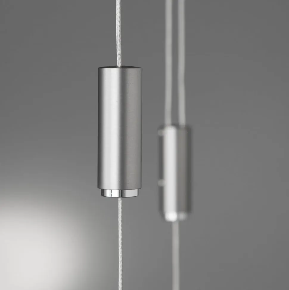 Quitani LED-pendel Lian, guldoxideret