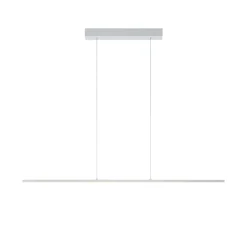 Quitani LED-pendel Margita, længde 118 cm, sølv