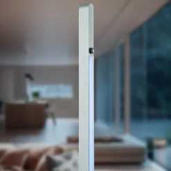 Quitani Talon LED-gulvlampe aluminium anodiseret natur