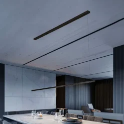 Quitani Talon LED-hængelampe sort anodiseret 32W