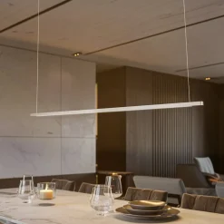 Quitani Talon LED-hængelampe aluminium/naturanodiseret 32W