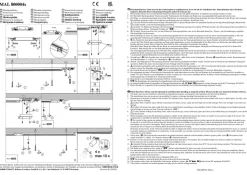RAIL 230 V skinnesystem, hvid, 4 LED-pendler, længde 1,5 m