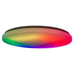 Rainbow LED-loftlampe, dæmpbar, RGBW, natlys