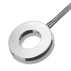 Rennes LED-bordlampe, kromfarvet, højde 40 cm