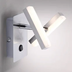 Rico kvadratisk LED-væglampe med to lyskilder