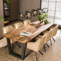 Ringelbach hængearmatur, 8 lyskilder, antracit, roterende ringe