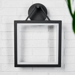 Ringformet udendørs LED-væglampe Mirco