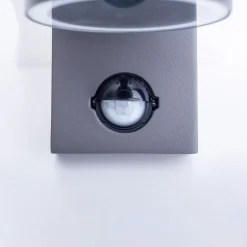 Rombe udendørs væglampe med sensor, 1 lyskilde