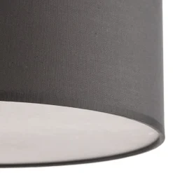 Rondo loftslampe, grå, Ø 30 cm