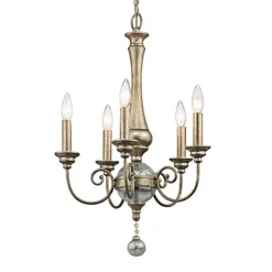 Rosalie lysekrone, 5 lyskilder, Ø 45 cm