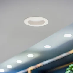 Rund LED-indbygningslampe Arian, 9,2 cm 6W