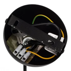 Saglam 3774 hængelampe 1 lyskilde Ø30cm sort/guld