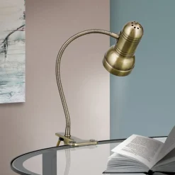 Samala klemlampe patina