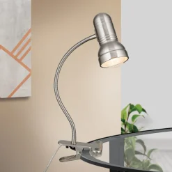 Samala klemlampe satin